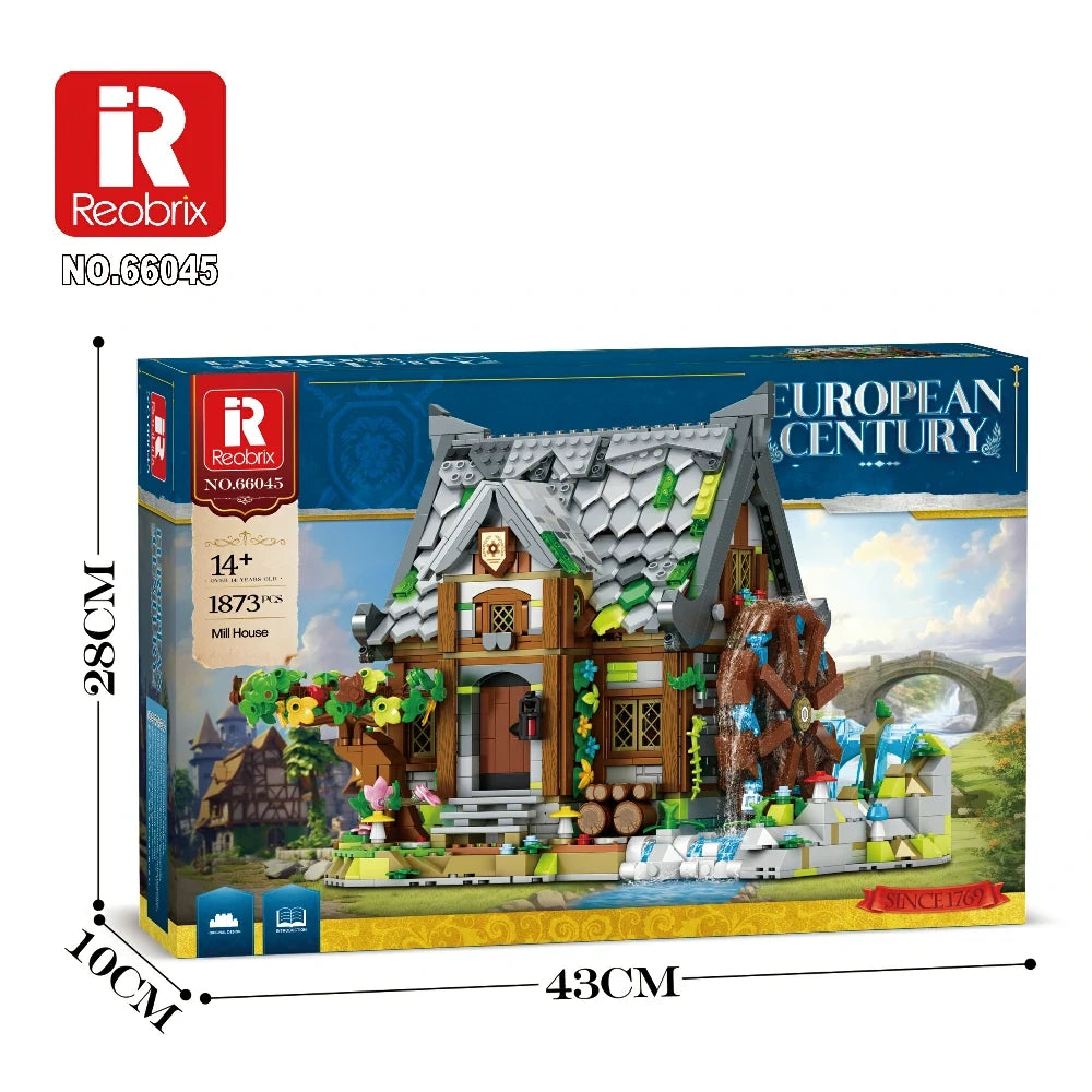 Reobrix 66045 Mittelalterliche Wassermühle