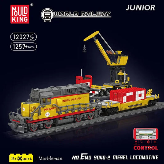 Mould King 12027 SD40-2 Diesellokomotive