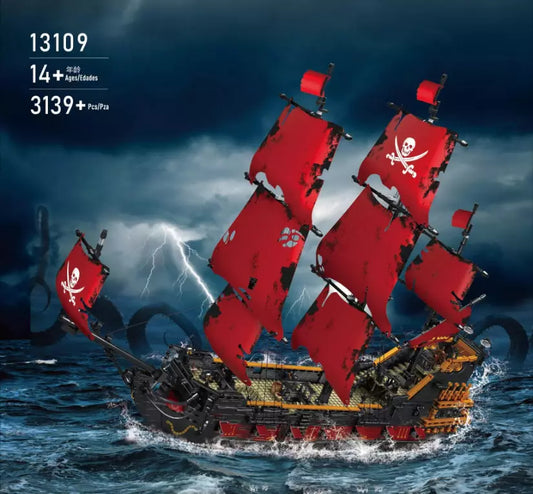 Mould King 13109 Queen Piratenschiff Modellbausatz