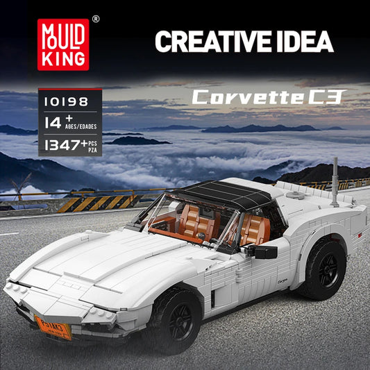 Mould King 10198 Corvette C3