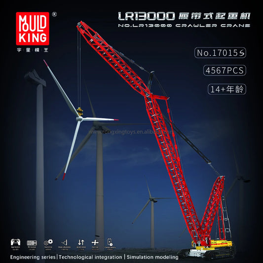 Mould King 17015 LR13000 Raupenkran