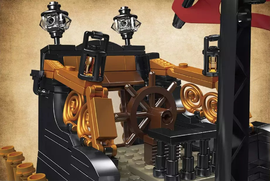 Mould King 13109 Queen Piratenschiff Modellbausatz