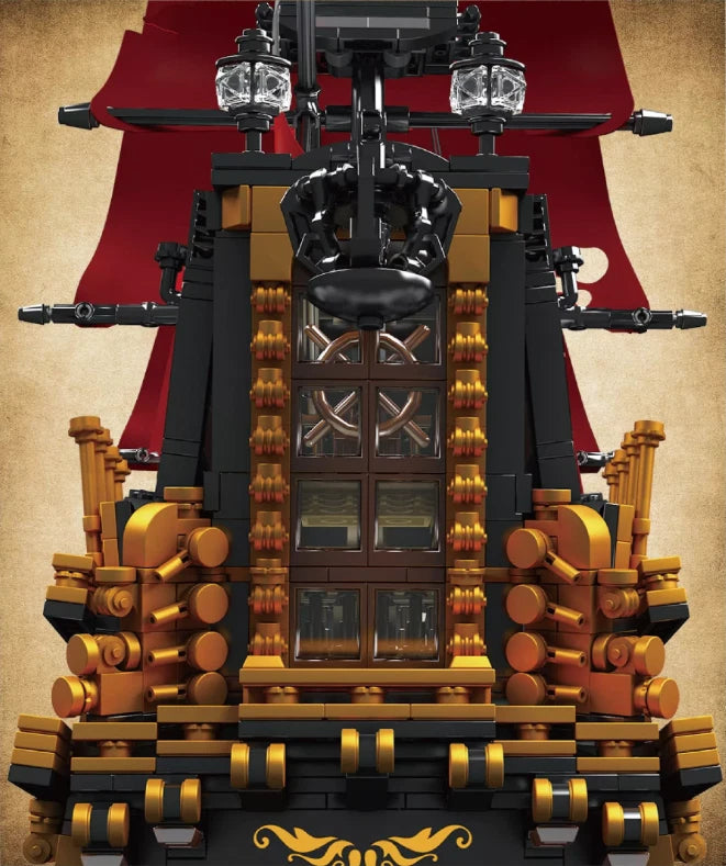 Mould King 13109 Queen Piratenschiff Modellbausatz