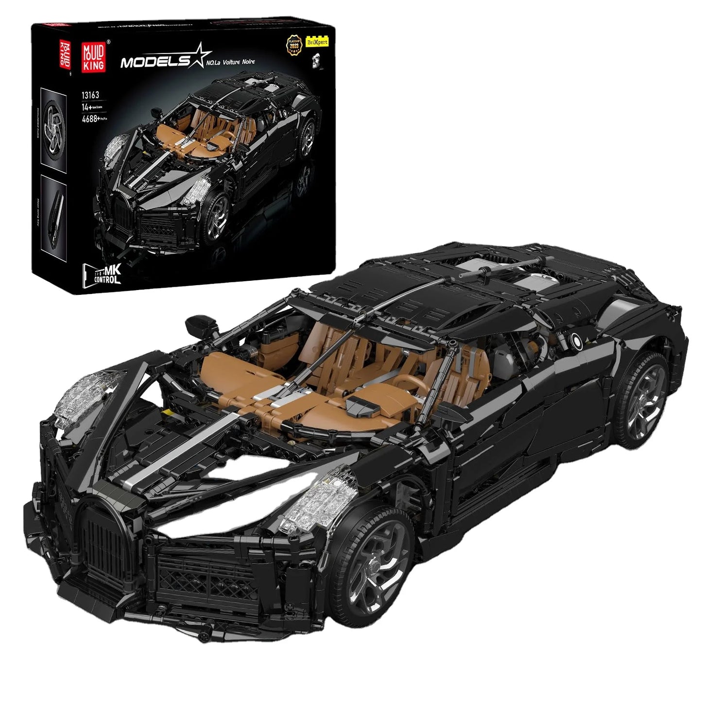 Mould King 13163 Voiture Noire