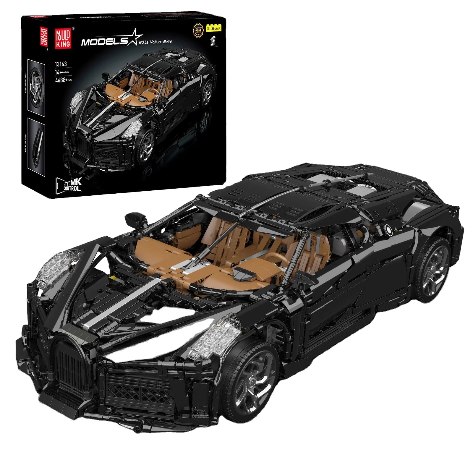 Mould King 13163 Voiture Noire