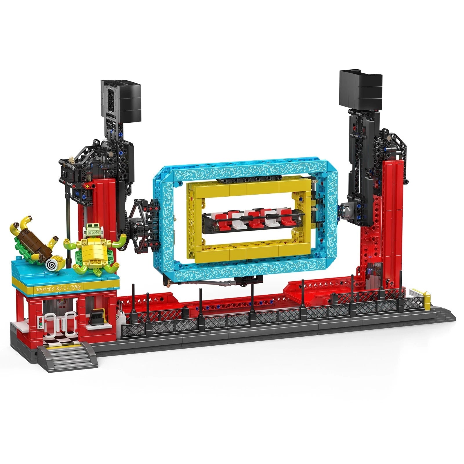 Mould King 11019 Electric Rolling Waves Rider