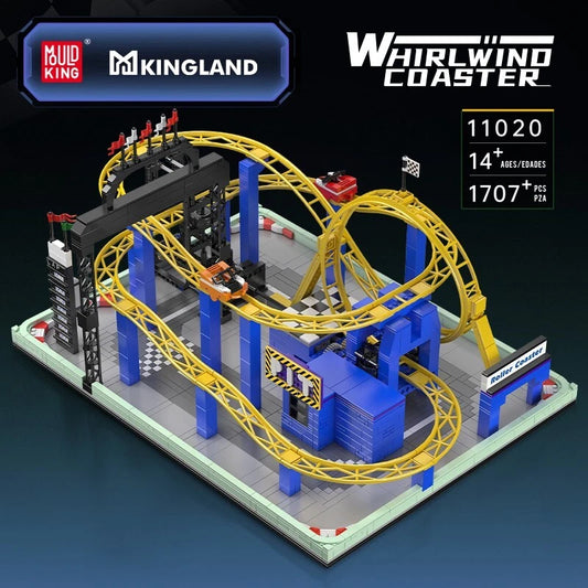 Mould King 11020 Wirbelwind-Achterbahn