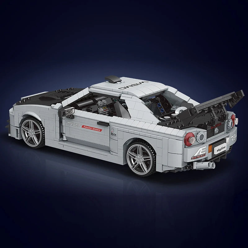 Mould King 10113 Skyline GTR R34