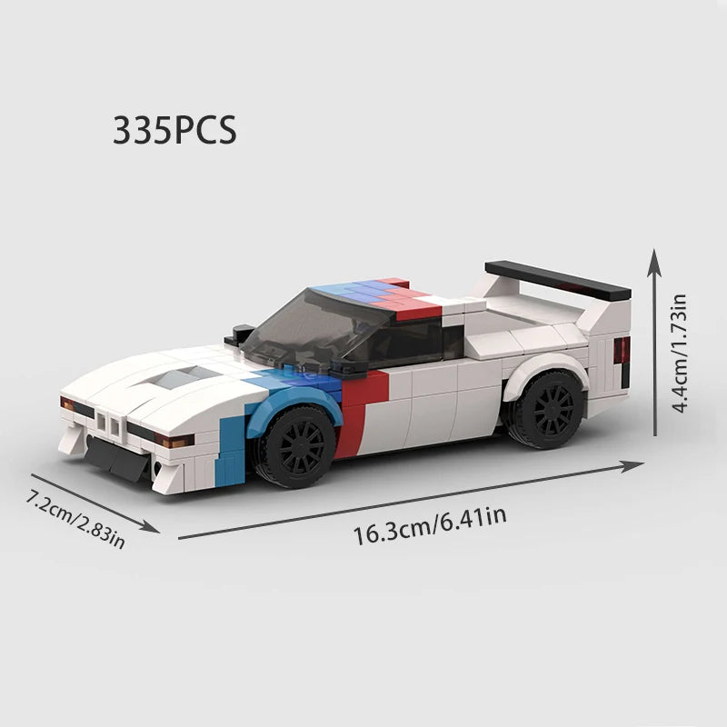 BMW M1 MOC Speedracer