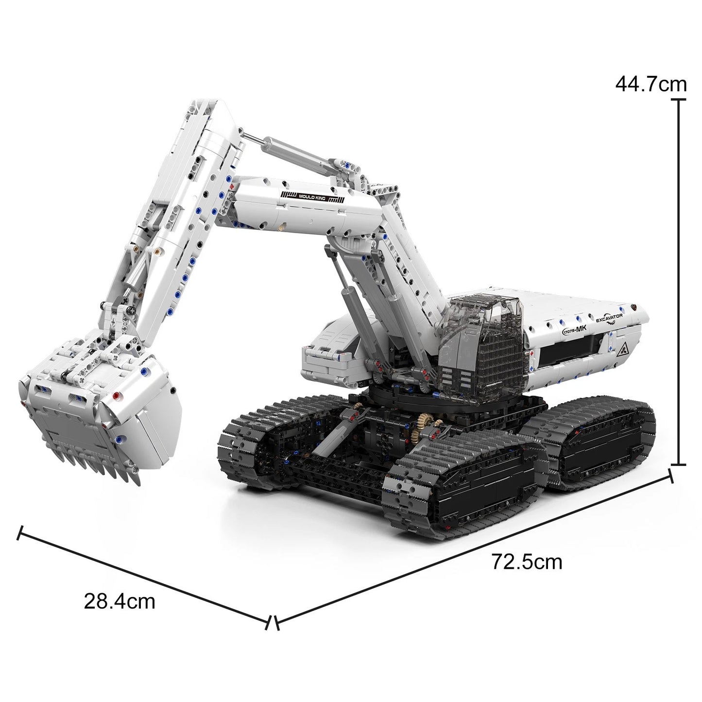 Mould King 17079 Sci-Fi Raupenbagger