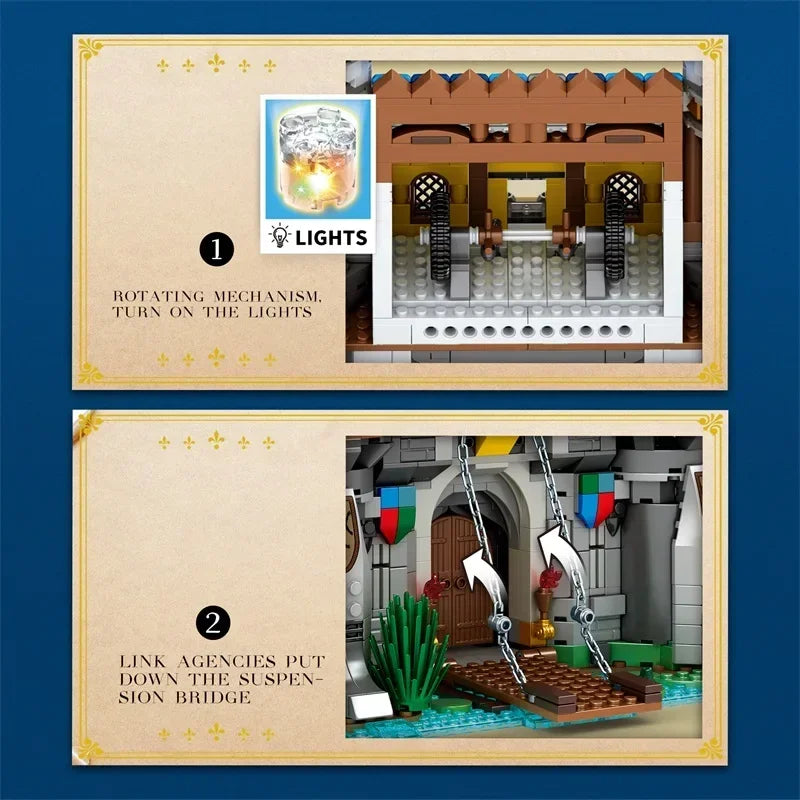 Reobrix 66006 Goldene Löwenburg