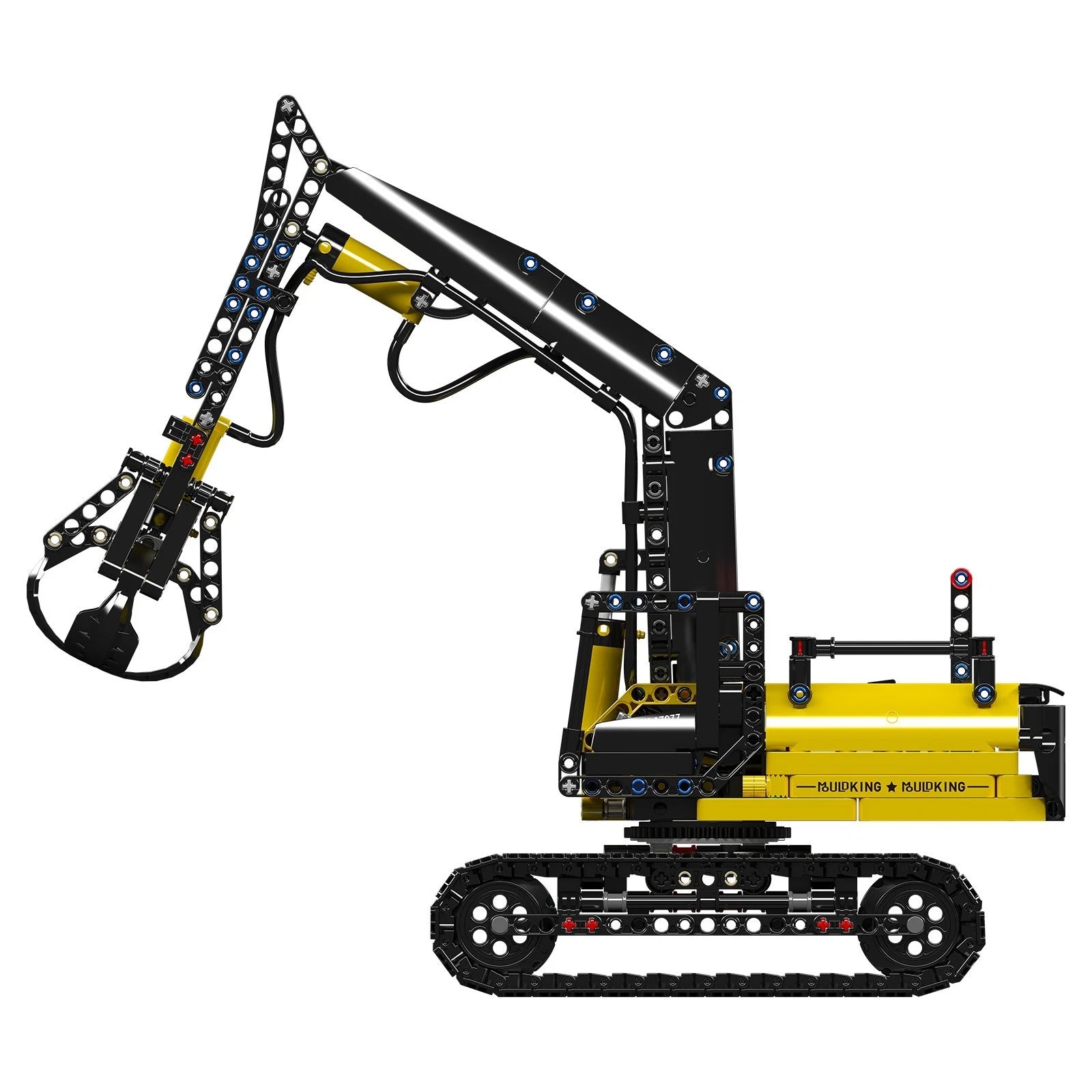 Mould King 17077 Forstgreifer Raupenkran