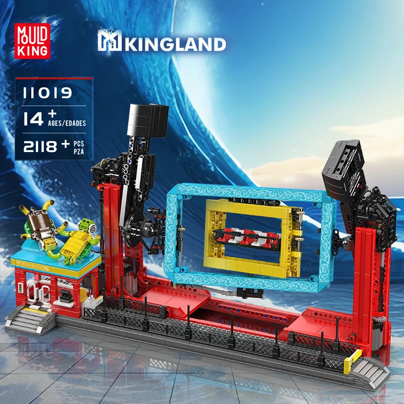 Mould King 11019 Electric Rolling Waves Rider