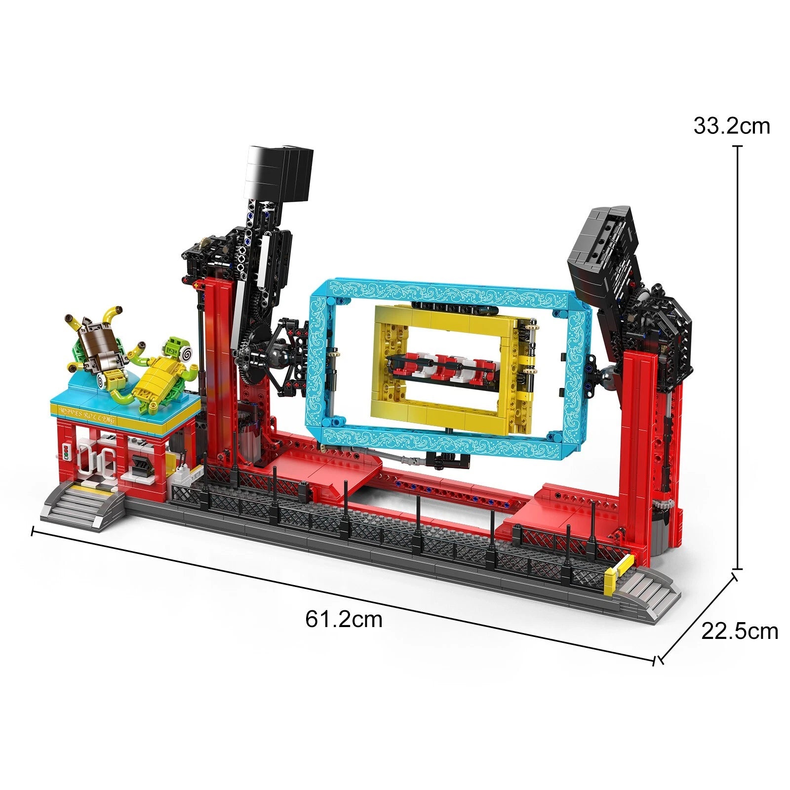 Mould King 11019 Electric Rolling Waves Rider