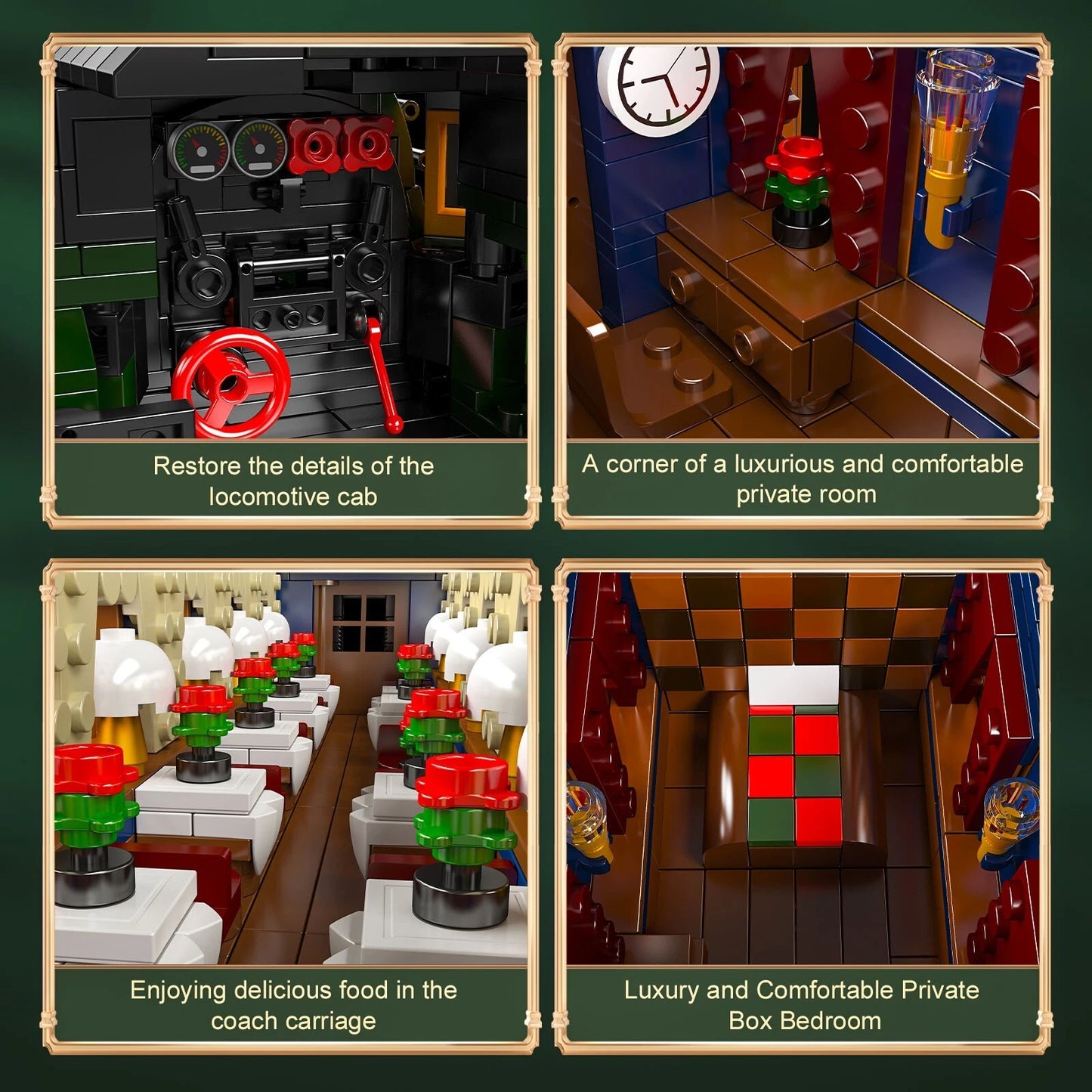 Mould King 12025 Orient Express SNCF 231