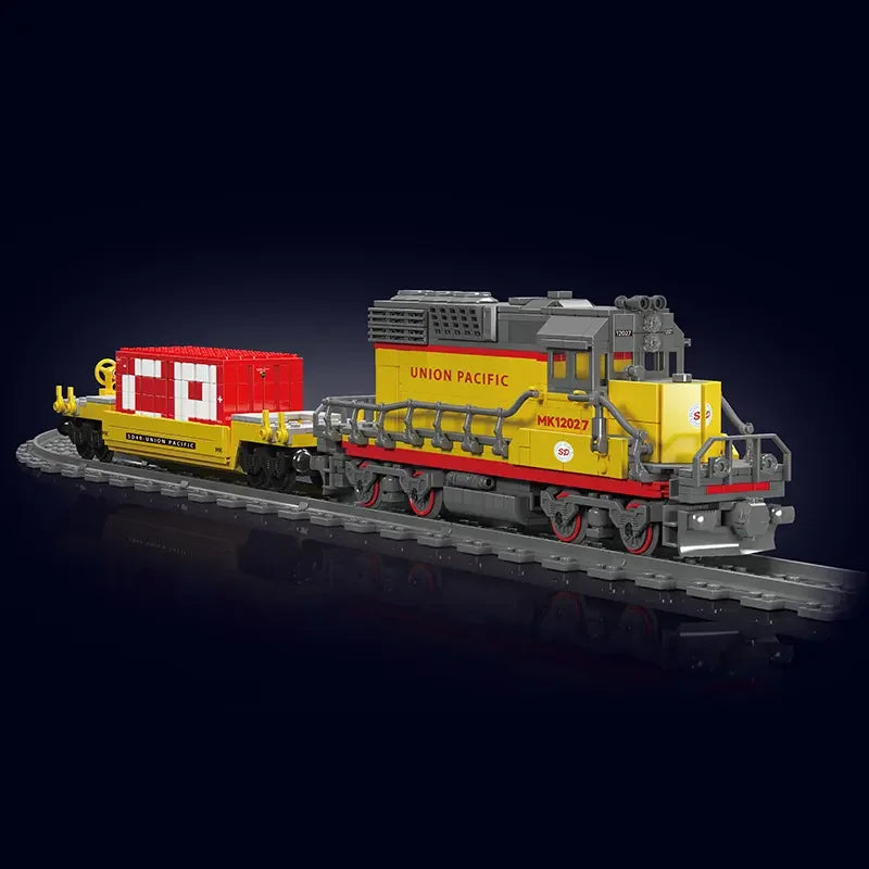 Mould King 12027 SD40-2 Diesellokomotive