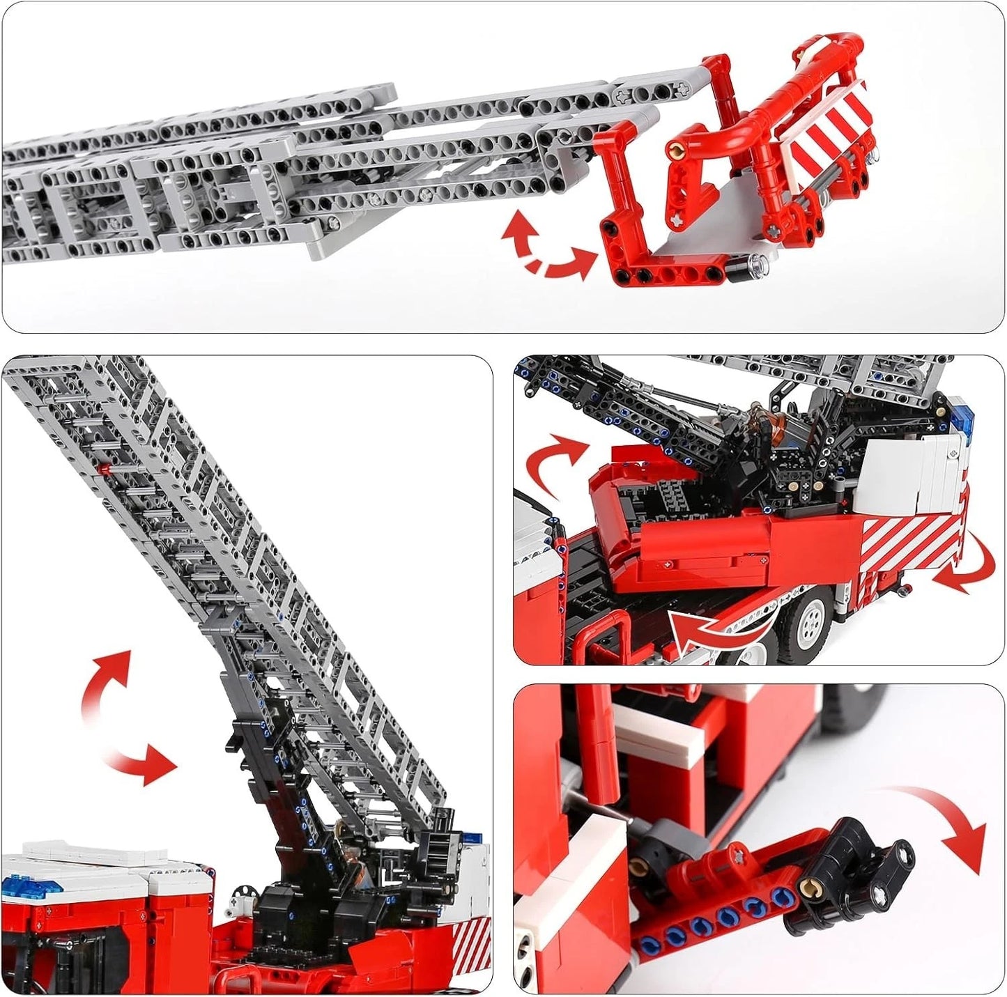 Mould King 17022 Feuerwehrauto