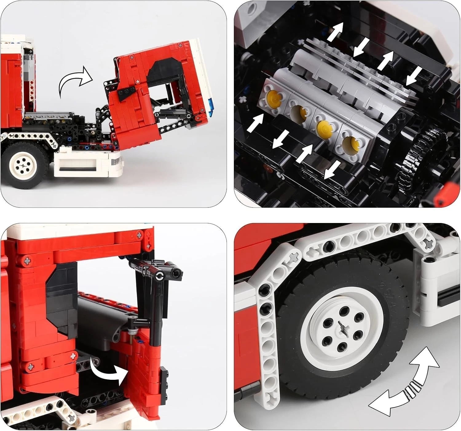 Mould King 17022 Feuerwehrauto