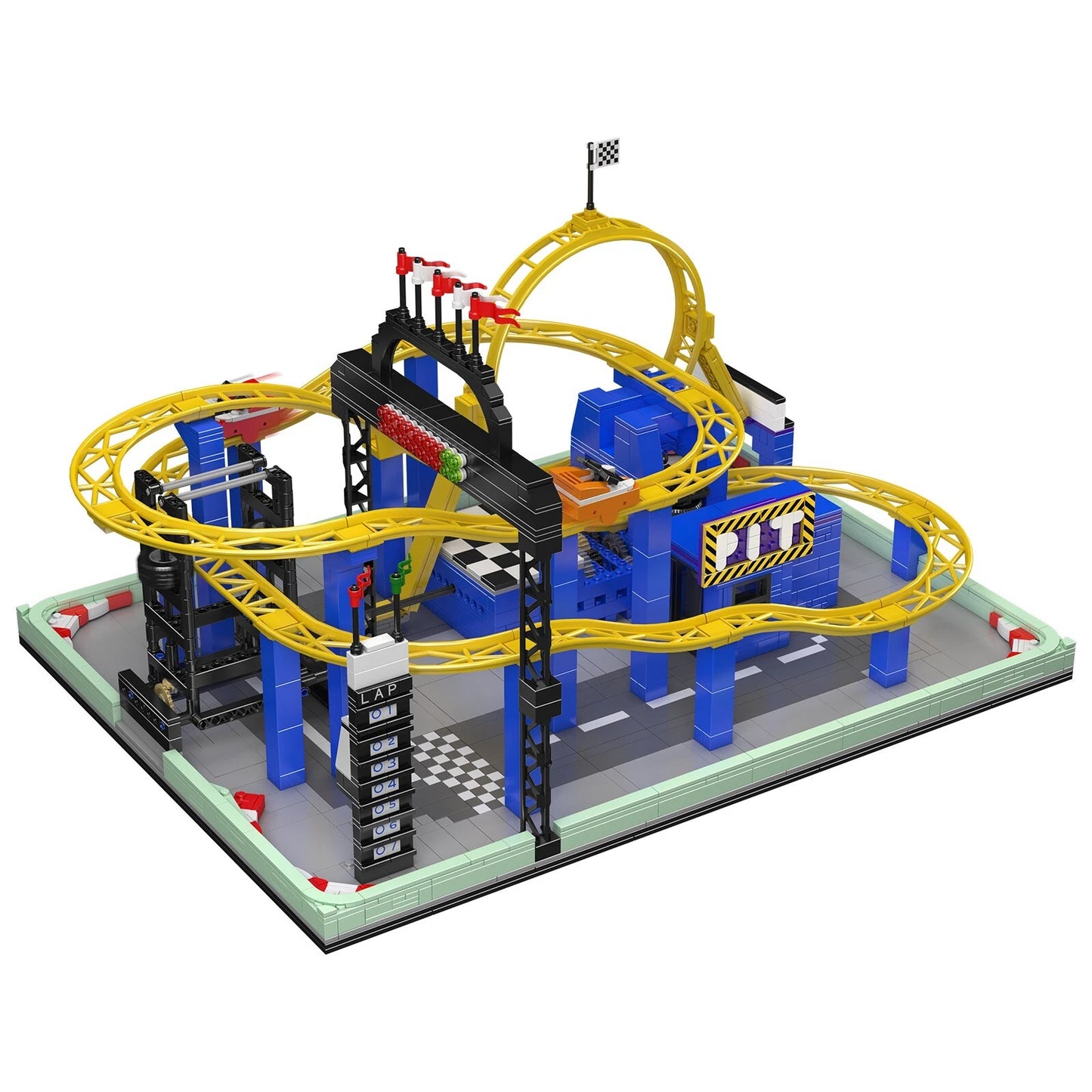 Mould King 11020 Wirbelwind-Achterbahn