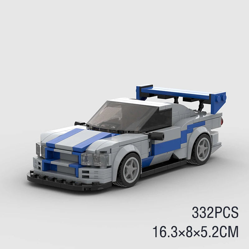Skyline R34 MOC Speedracer