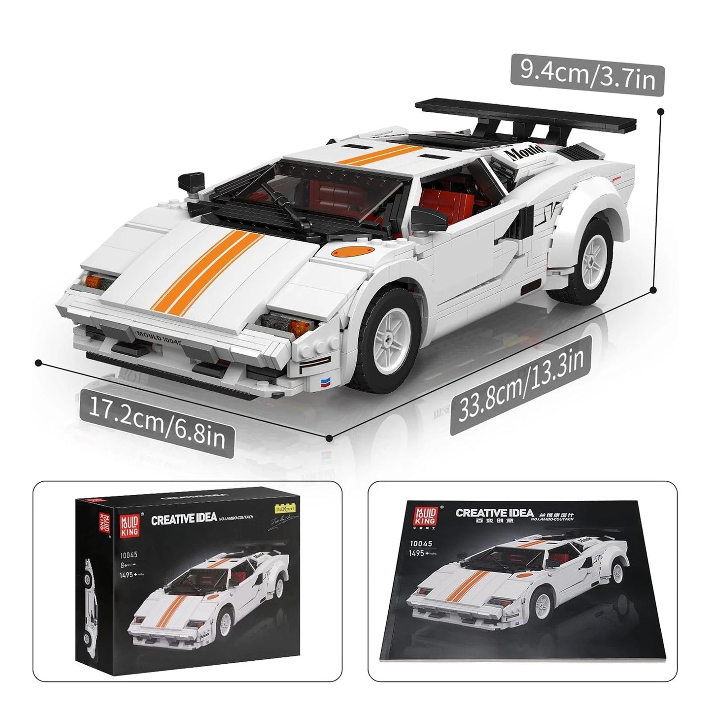 Mould King 10045 Countach