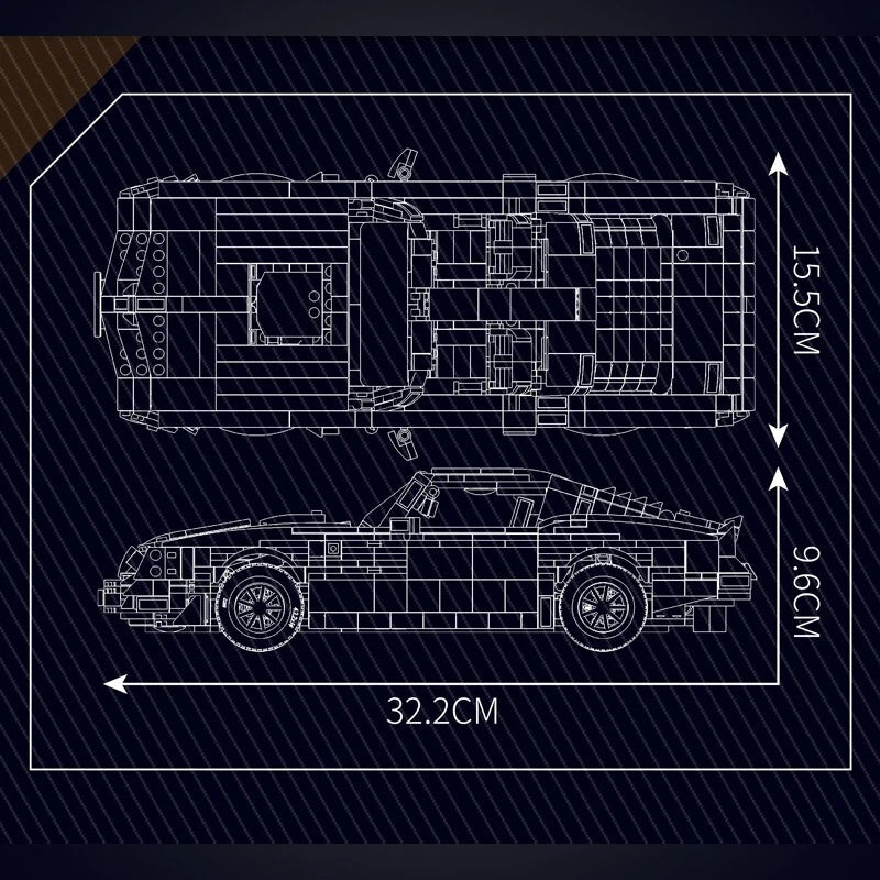 Mould King 10029 Firebird Cabrio
