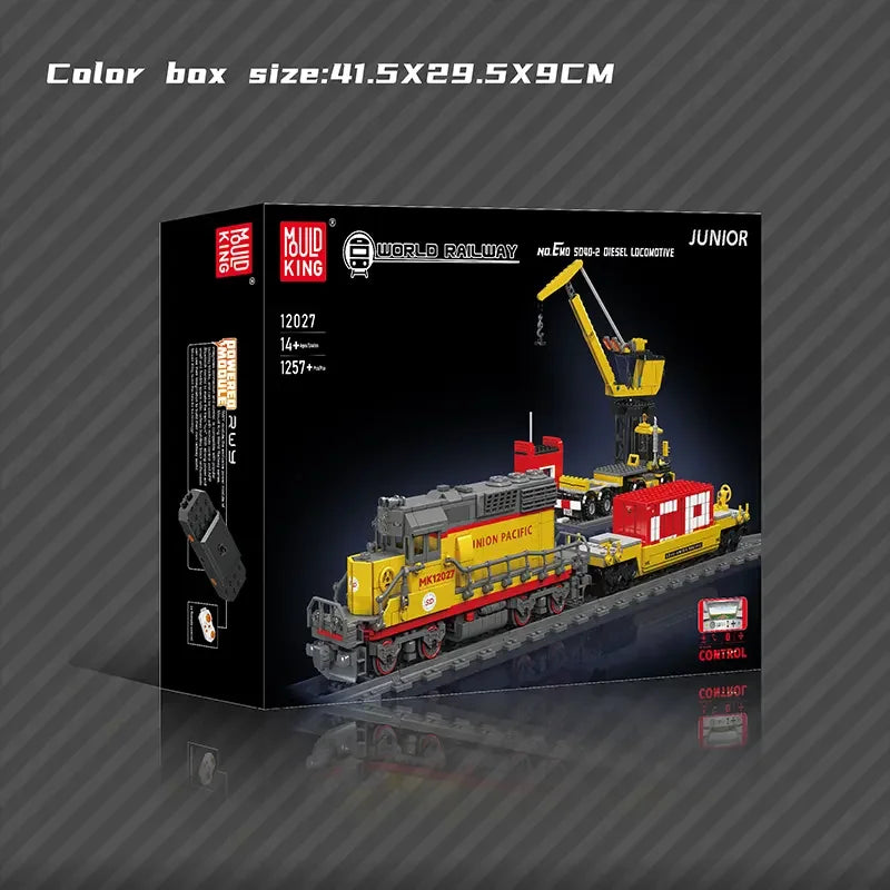 Mould King 12027 SD40-2 Diesellokomotive