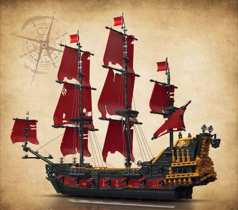 Mould King 13109 Queen Piratenschiff Modellbausatz