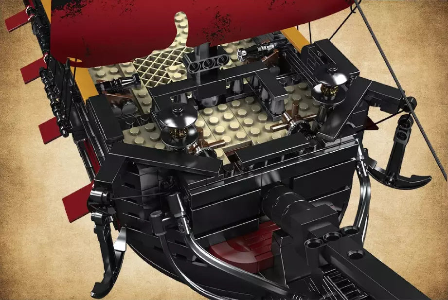 Mould King 13109 Queen Piratenschiff Modellbausatz