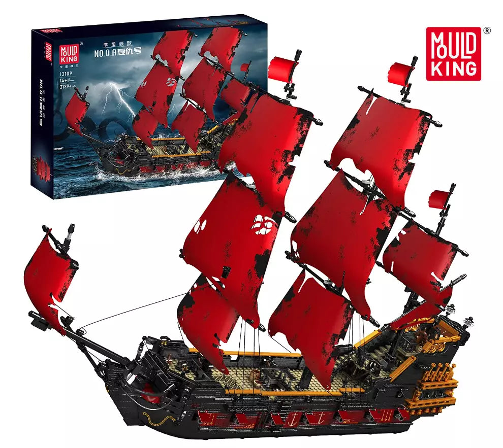Mould King 13109 Queen Piratenschiff Modellbausatz
