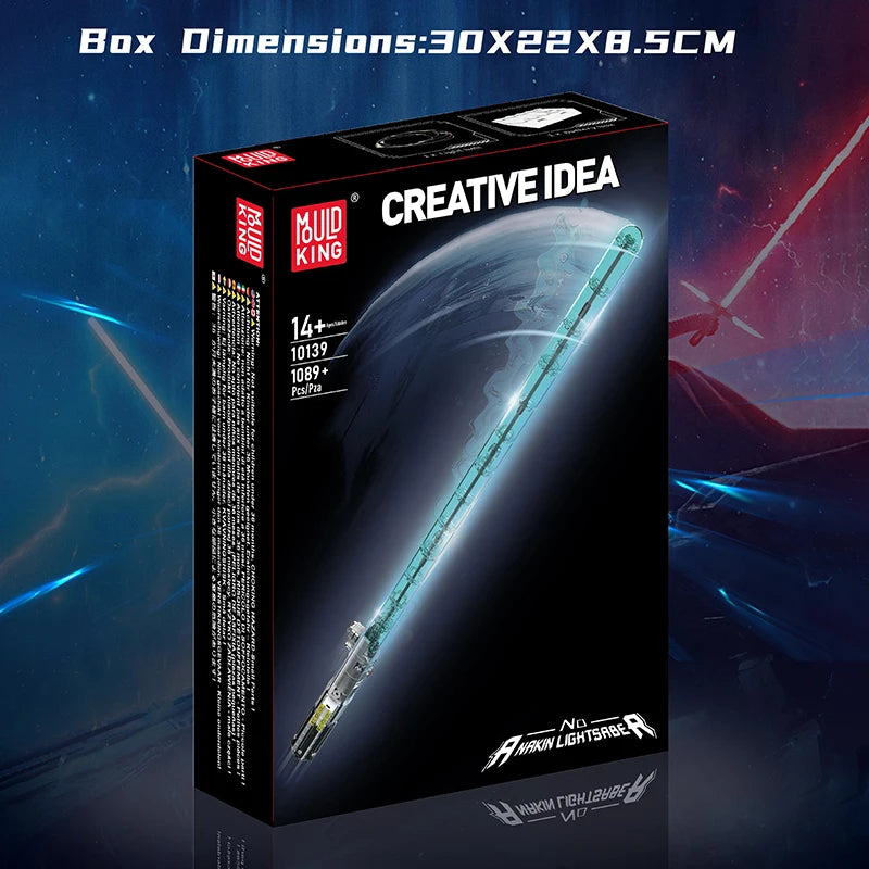 Mould King 10139 Anakins Lightsaber