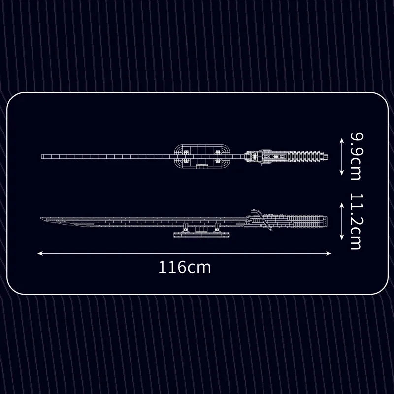 Mould King 10138 Darksaber