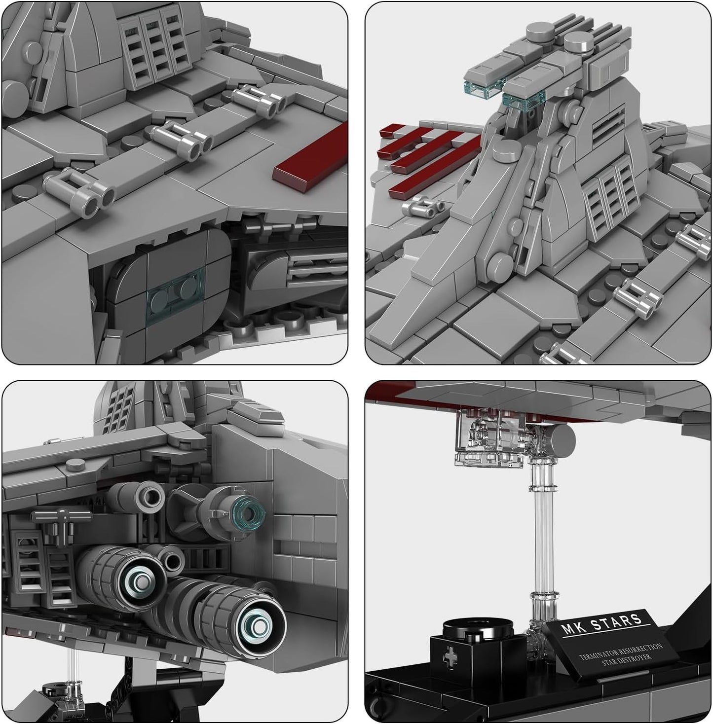 Mould King 21074 Venator Angriffskreuzer