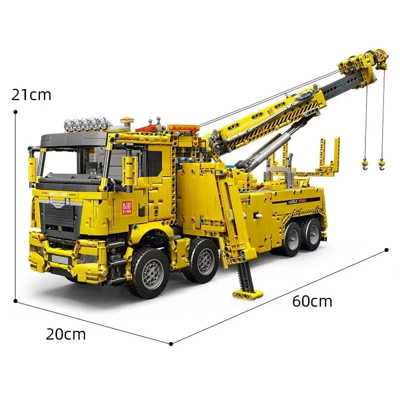 Mould King 17028 Abschlepp- & Rettungswagen