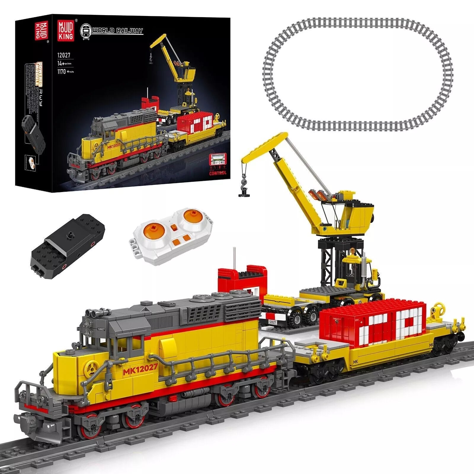 Mould King 12027 SD40-2 Diesellokomotive